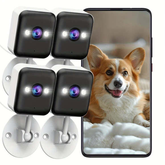 2MP Smart Indoor Surveillance Camera with 1080p HD and USB C Interface