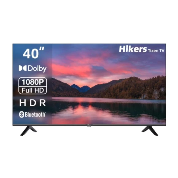 40" TV, Hikers