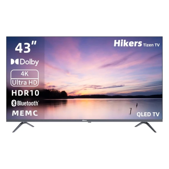 43" TV, Hikers
