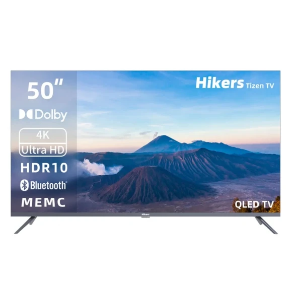 50" TV, Hikers