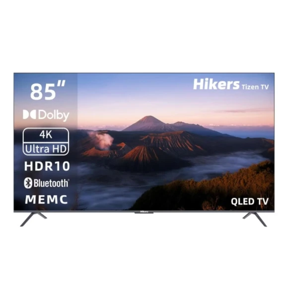 85" TV, Hikers