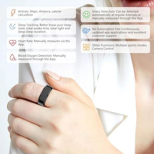 Fitness Tracker Smart Ring — Smart Ring, GenXenon