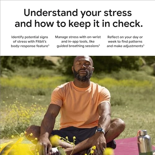 Smartwatch with Heart Rate Tracking, Stress Management, Safety Features — Smart Watch, Google