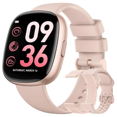Smart Watch with Call, Fitness Tracker, Heart Rate Monitor, Waterproof, Sport Modes — Fitness Tracker, Sanorum