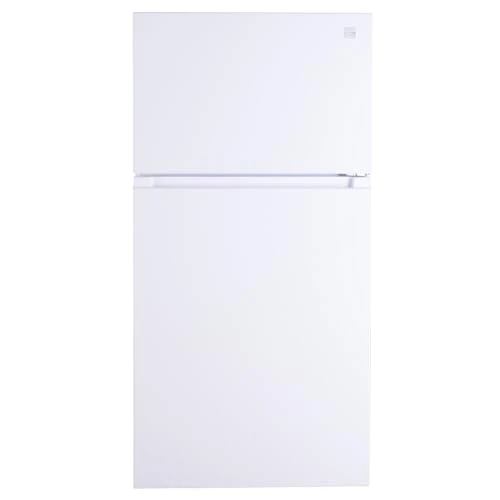 33 in. 20.5 cu. ft. Capacity Refrigerator/Freezer with Full-Width Adjustable Glass Shelving, Humidity Control Crispers,..., Kenmore