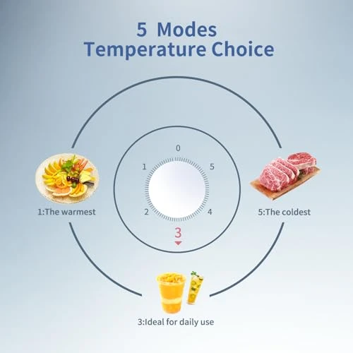 Mini Fridge with Freezer — Smart Refrigerator, BANGSON