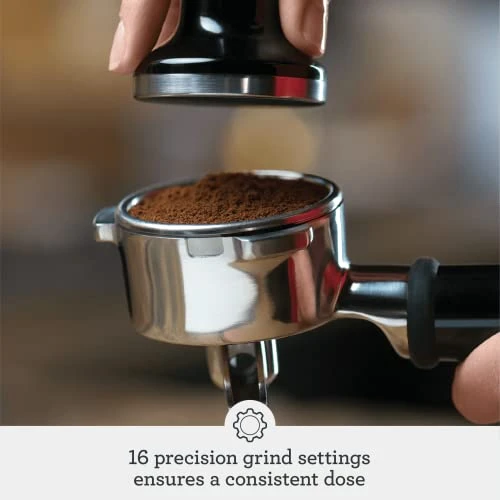Espresso Machine with Integrated Grinder — Coffee Maker, Breville