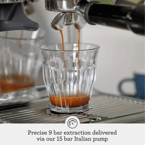 Espresso Machine with Integrated Grinder — Coffee Maker, Breville
