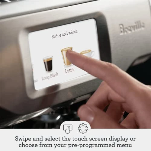 Barista Touch Espresso Machine with Grinder & Auto Milk Frother — Coffee Maker, Breville