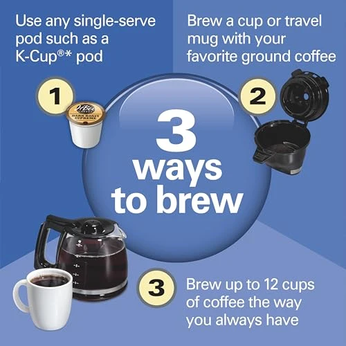 FlexBrew Trio 2-Way Coffee Maker — Coffee Maker, Hamilton Beach