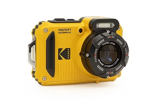 Rugged Waterproof Shockproof Dustproof WiFi Digital Camera, KODAK
