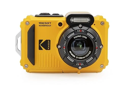 Rugged Waterproof Shockproof Dustproof WiFi Digital Camera, KODAK