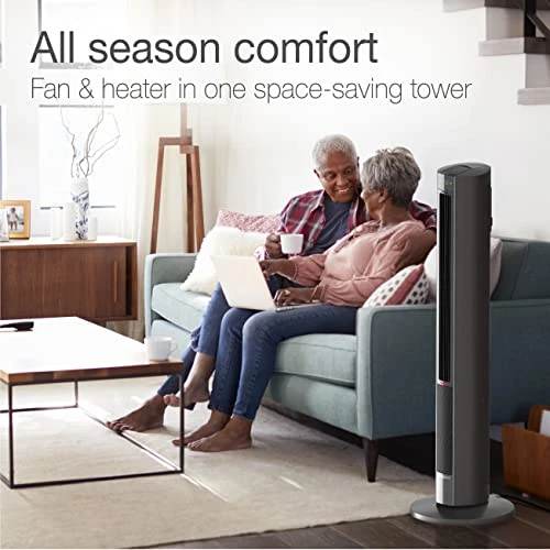 Oscillating All Season Tower Fan and Space Heater, Lasko
