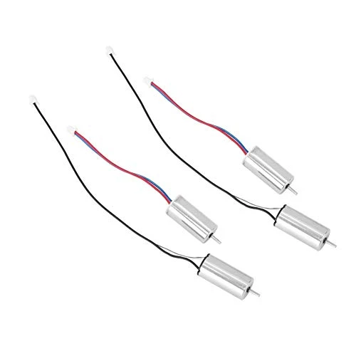 Micro Motor 4Pcs Set, 10x20mm Brush Motor, 44000RPM, Low Noise for Robotics, Acogedor