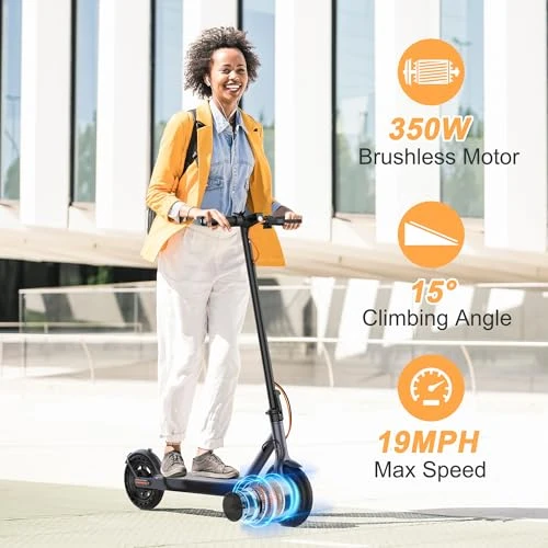 Electric Scooter with Powerful Motor, Long Range, and Cruise Control — Electric Scooter, VOLPAM