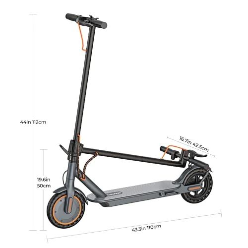 Electric Scooter with Powerful Motor, Long Range, and Cruise Control — Electric Scooter, VOLPAM