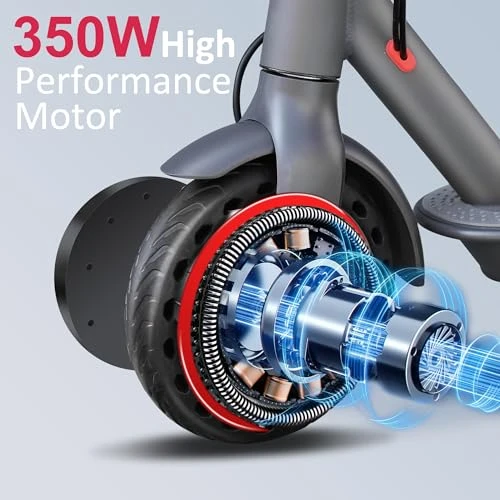 Electric Scooter, 350W/500W Motor, 21-28 Miles Range, 19/21 Mph Top Speed — Electric Scooter, VOLPAM