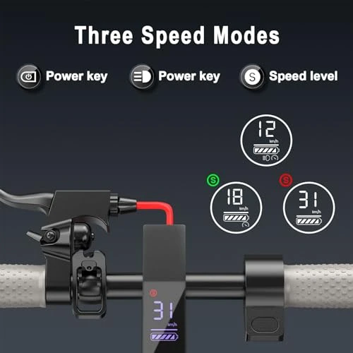 Portable Foldable Electric Scooter for Adults - 8.5" Solid Tires, 350W Motor — Electric Scooter, Roinside