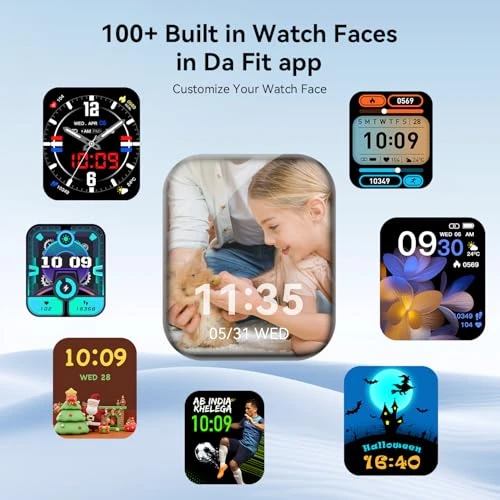 Smart Watch with HD Touch Screen, Health Monitoring, and Bluetooth Calling — Smart Watch, ganopterygon