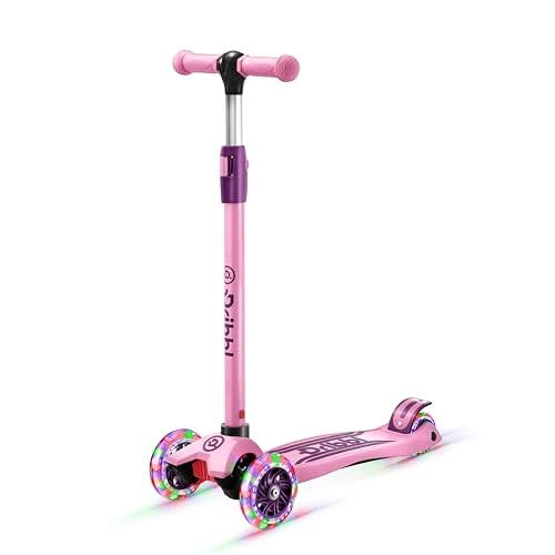 3-Wheel Kids Scooter with Lean-to-Steer Technology, Dribbl