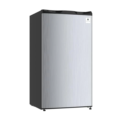 Mini Refrigerator with Freezer Compartment, 3.2 Cubic Feet, Adjustable Thermostat, Reversible Door, ARCTIC CHEF