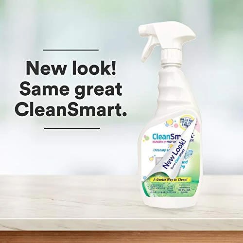 Nursery & High Chair Cleaner, Hypochlorous Disinfectant, Pack of 2, CleanSmart