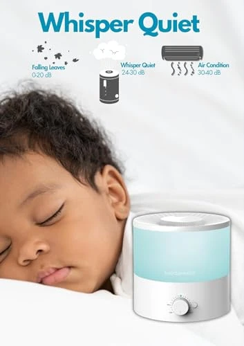 Ultrasonic Cool Mist Humidifier — Humidifier, MEGAWISE