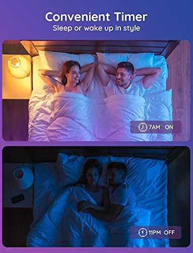 Smart Light Bulbs, Color Changing LED Bulbs, WiFi & Bluetooth, Music Sync, A19, 4 Pack — Smart Light Bulb, Govee