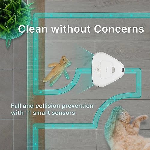 Three-Spin Robot Mop - Ultra Quiet Smart Mopping Robot Cleaner — Robot Vacuum, EVERYBOT