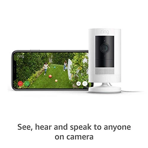 Weather-Resistant Outdoor Camera with Color Night Vision and Two-way Talk — Security Camera, Ring