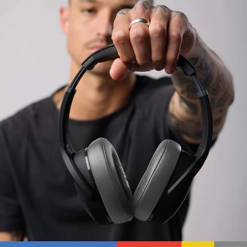 Wireless Bluetooth Headphones with Sensory Bass, 40 Hr Battery — Wireless Earbuds, Skullcandy