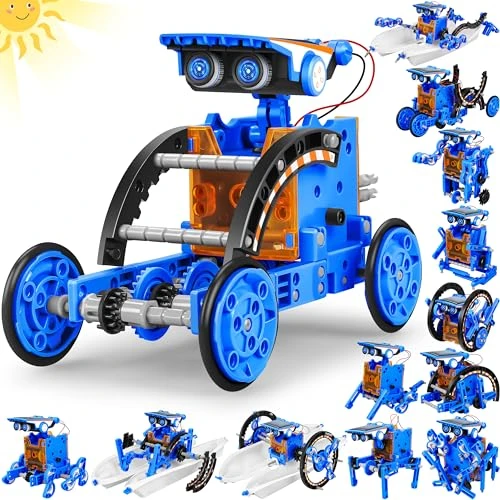 13-in-1 Education Solar Power Robots Toy — STEM Toys, Bottleboom