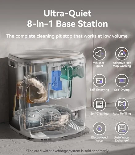 Robot Vacuum and Mop Combo — Robot Vacuum, Narwal