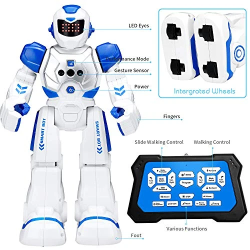 Gesture Sensing RC Robot Toy for Kids, KingsDragon
