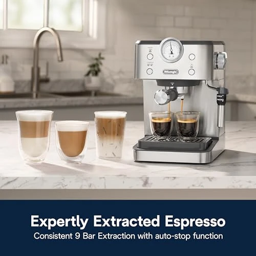 Linea Classic Espresso Machine with Thermoblock Technology — Coffee Maker, De'Longhi