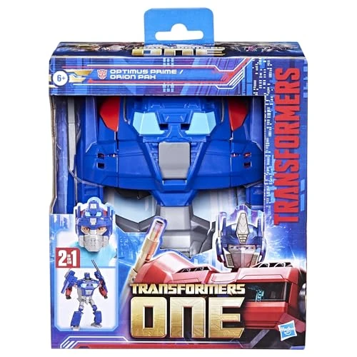 Optimus Prime 2 in 1 Robot Action Figure with Mask Conversion, Hasbro