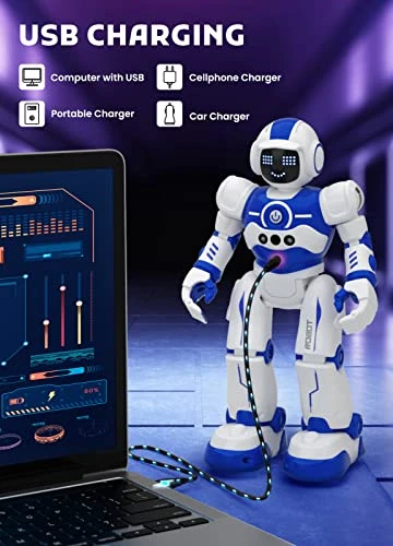 Programmable Smart Walking Dancing Robot Toy for Kids — Coding Robot, EduCuties