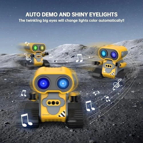 Remote Control Robot Toy with Gesture Sensing and Auto-Demo — Robot Pet, Hamourd