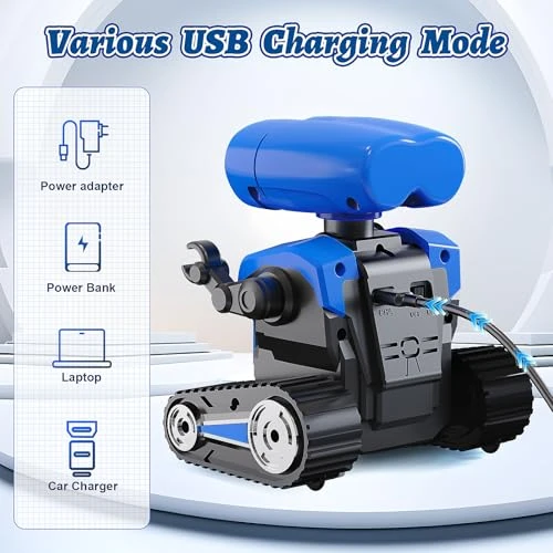 Remote Control Robot Toy with LED Eyes for Kids — Coding Robot, MindPal