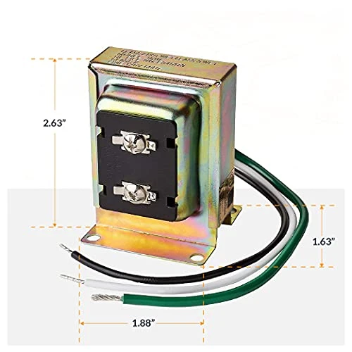 Electric Door Bell Chime Kit with Transformer & Push Buttons, Newhouse Hardware