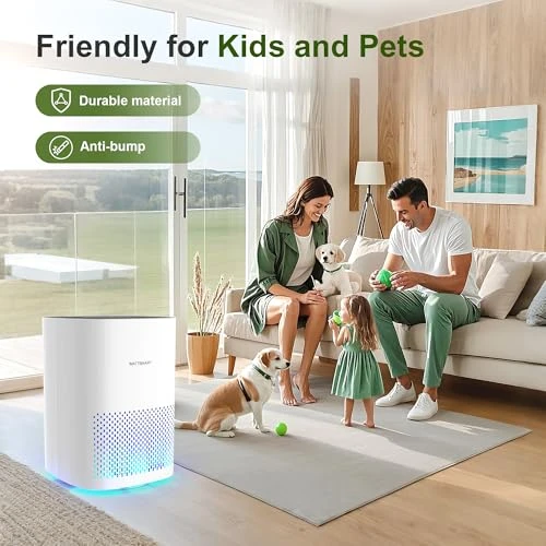 H13 True HEPA Air Purifier for Home - Portable Air Cleaner with Quiet Sleep Mode — Air Purifier, WATTSMART