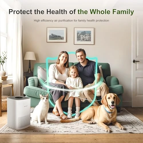 H13 True HEPA Air Purifier for Home - Portable Air Cleaner with Quiet Sleep Mode — Air Purifier, WATTSMART