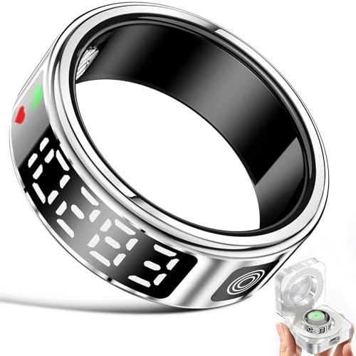 Smart Health Ring with LED Display — Smart Ring, Gwenland