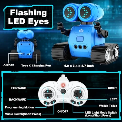 Emo Robot with Walkie-Talkie Function, Hamourd