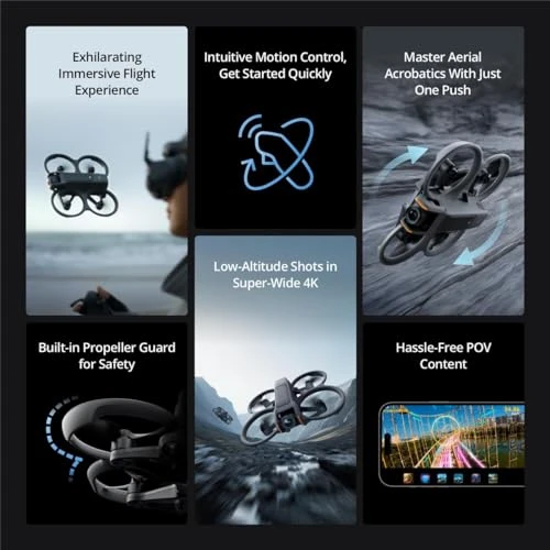 FPV Drone with Camera 4K — Drone, DJI