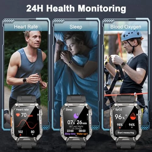Military Smart Watch for Men — Smart Watch, Blackview