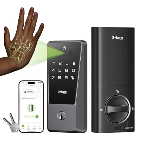 Smart Door Lock with Palm Vein Recognition — Smart Lock, GHome Smart