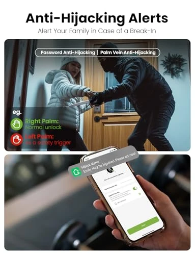 Smart Door Lock with Palm Vein Recognition — Smart Lock, GHome Smart