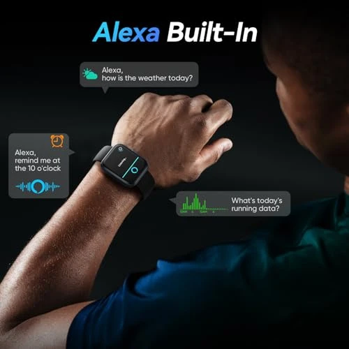 Smartwatch with Alexa, Fitness Tracking, and Bluetooth Calls — Smart Watch, Fitpolo
