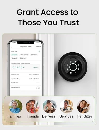 Smart Fingerprint Door Lock — Smart Lock, GHome Smart